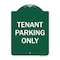 Signmission Tenant Parking Only Heavy-Gauge Aluminum Architectural Sign, 24" x 18", GW-1824-9749 A-DES-GW-1824-9749 - alternate 1